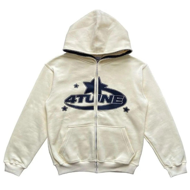 Star Letter Hoodie
