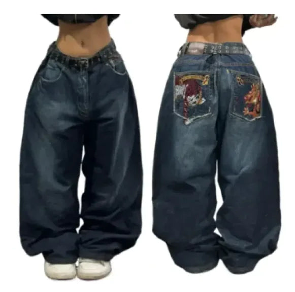 Heavy Distressed Carpenter Jeans
