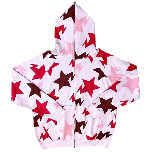 Stars Zip Hoodie