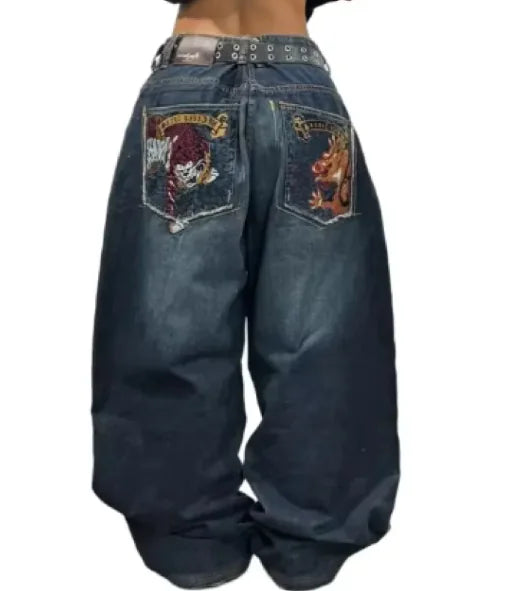 Heavy Distressed Carpenter Jeans