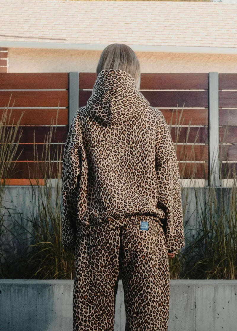 Wild Cat Vintage Hoodie Set
