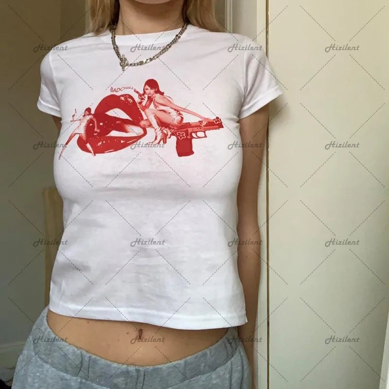 Red Dragon Baby Tee