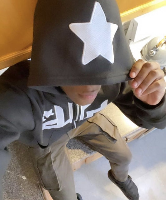 Star Letter Hoodie