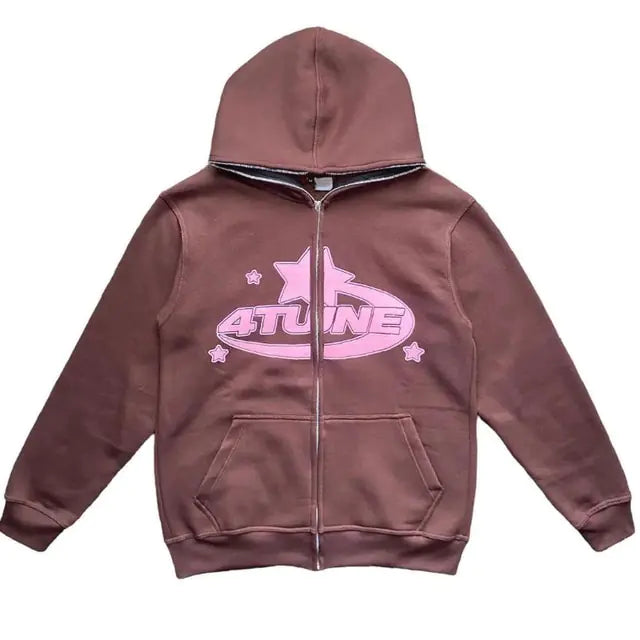 Star Letter Hoodie