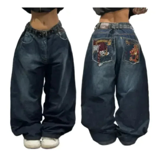 Heavy Distressed Carpenter Jeans