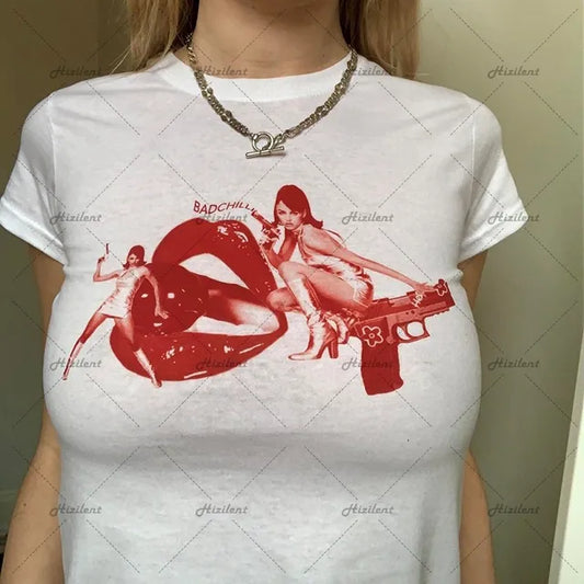 Red Dragon Baby Tee