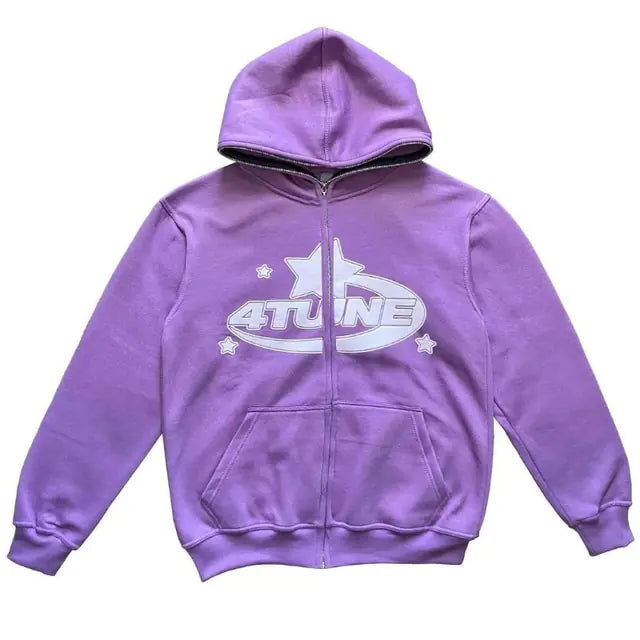 Star Letter Hoodie