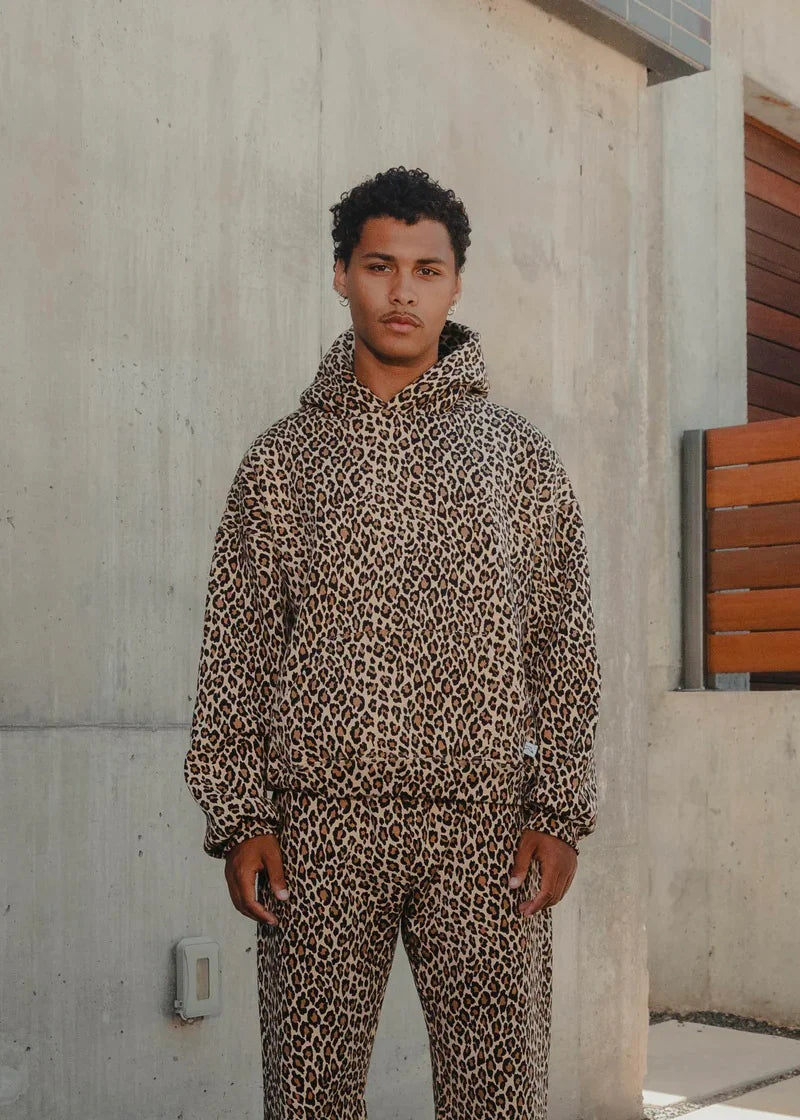 Wild Cat Vintage Hoodie Set