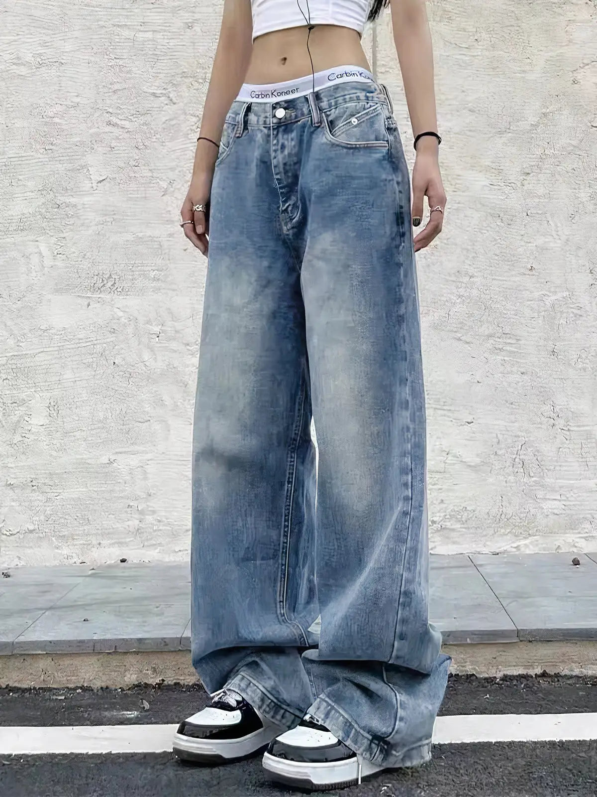 Timeless Rebel Wide-Leg Jeans