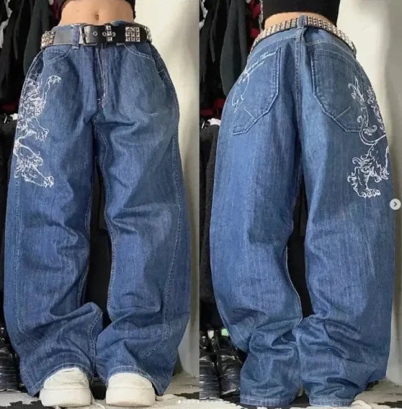 Oversized 90s Baggy Skater Jeans