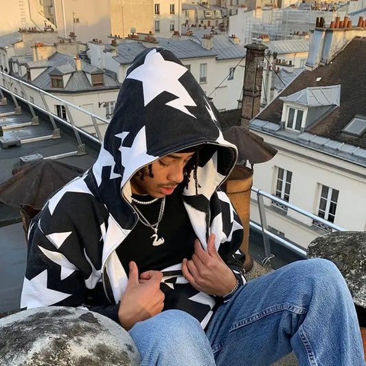 Stars Zip Hoodie