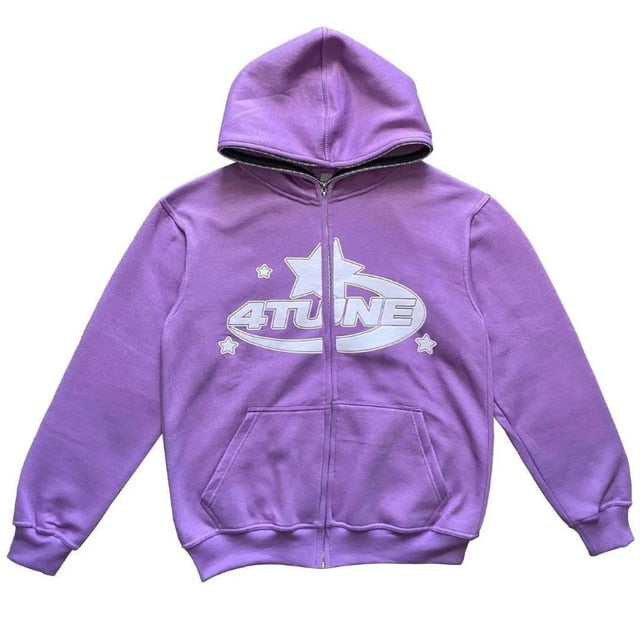 Star Letter Hoodie