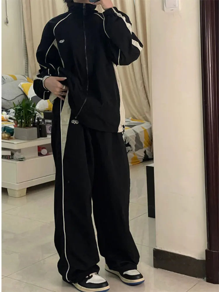 Sweatpants High Waist Baggy Trousers