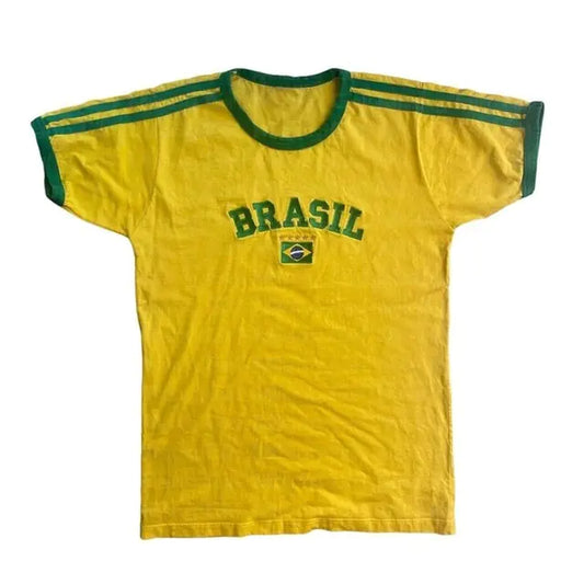 Brasil Crop Fit Tee